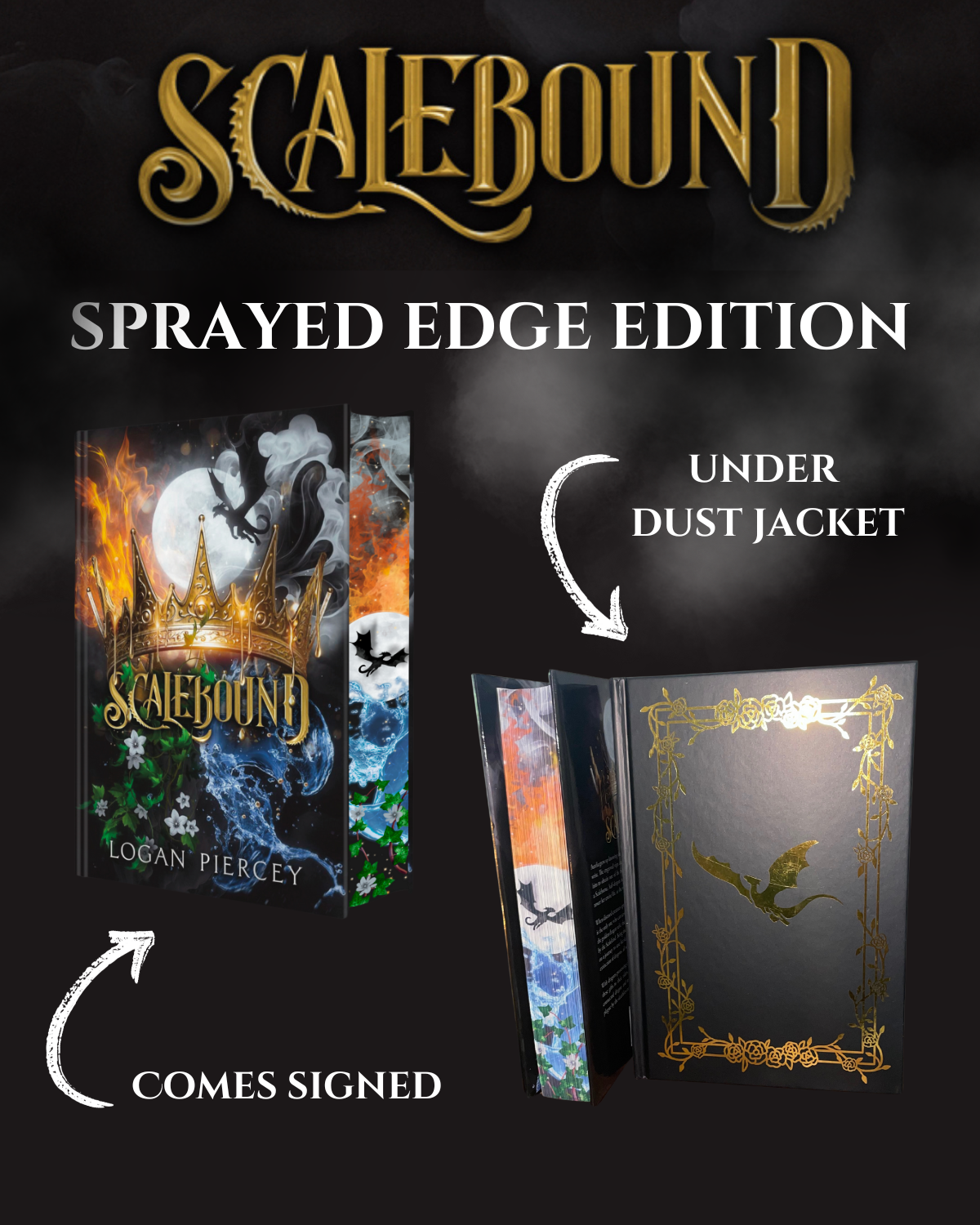 SCALEBOUND HARDCOVER SPRAYED EDGES