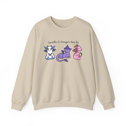 Spooks & Dragon Boo-ks Embroidered Sweatshirt