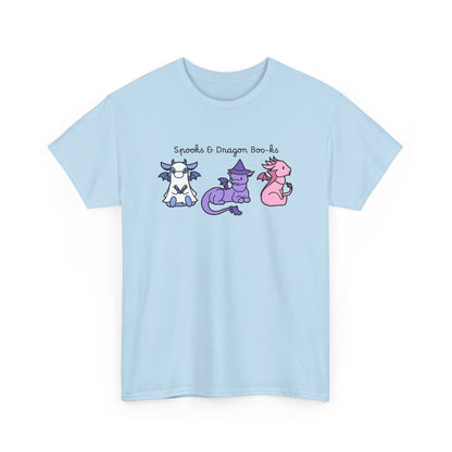 Spooks & Dragon Boo-ks Embroidered T-shirt