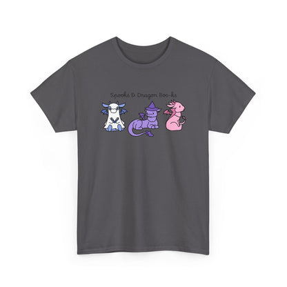 Spooks & Dragon Boo-ks Embroidered T-shirt