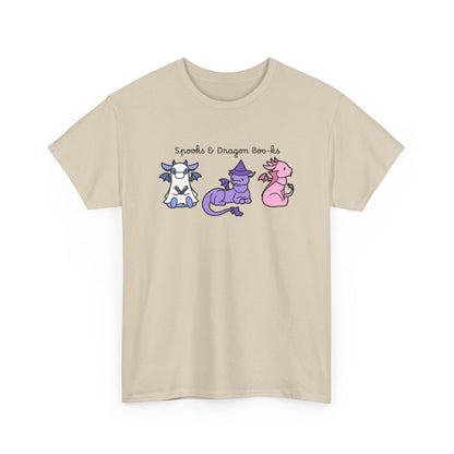 Spooks & Dragon Boo-ks Embroidered T-shirt