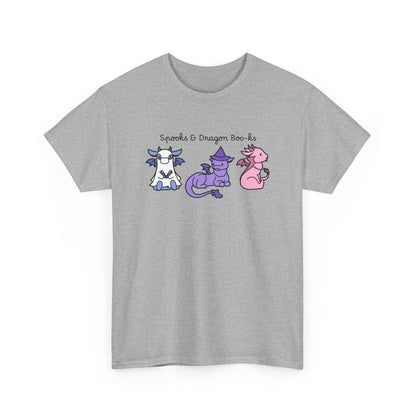 Spooks & Dragon Boo-ks Embroidered T-shirt