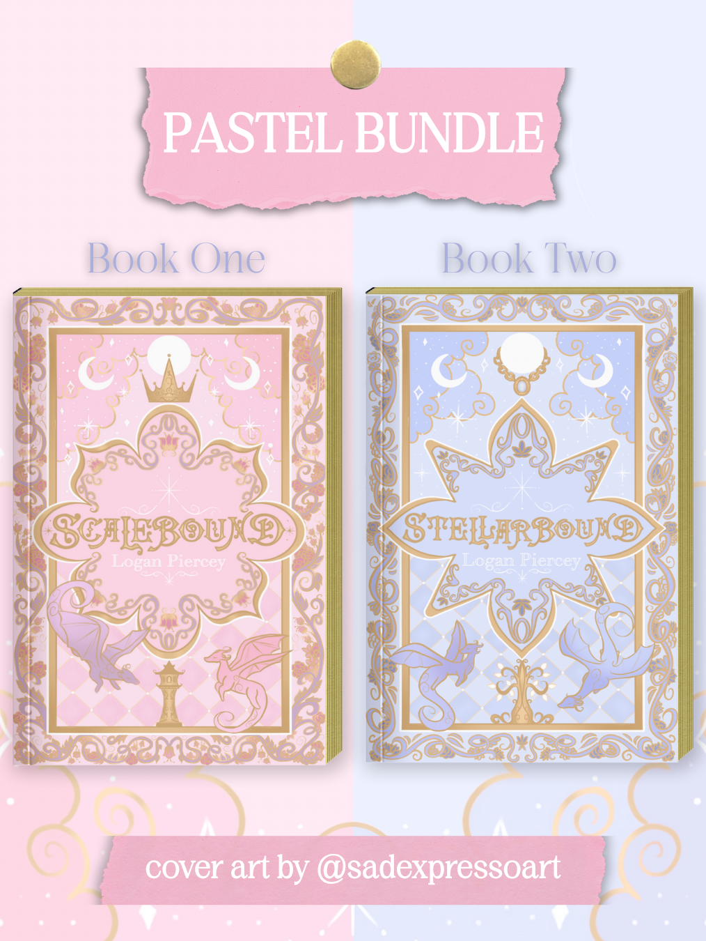 PASTEL PARTY BIRTHDAY BUNDLE!!! Both Scalebound & Stellarbound Paperbacks (Preorder)