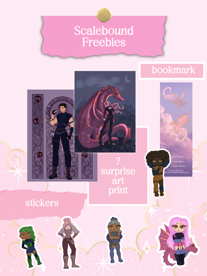 PASTEL PARTY BIRTHDAY BUNDLE!!! Both Scalebound & Stellarbound Paperbacks (Preorder)