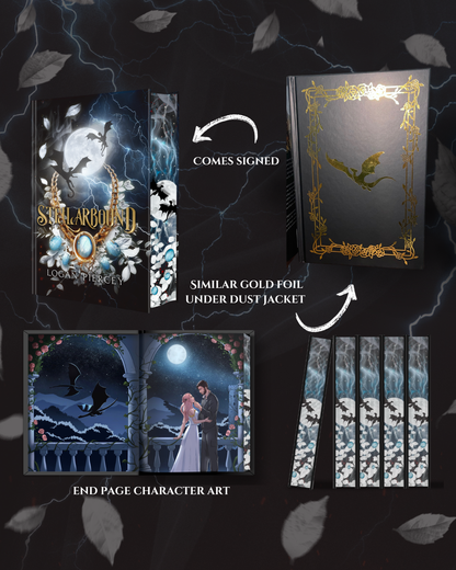 Sprayed Edge Book Bundle- Both Scalebound & Stellarbound sprayed edge hardbacks