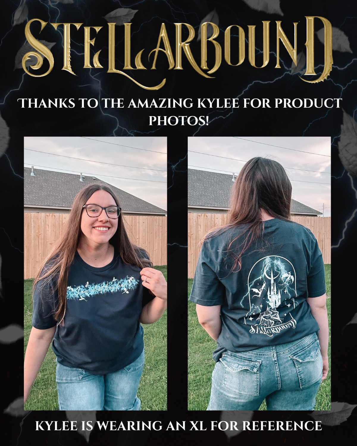 Tier 7 (PREORDER): ANNOTATED Stellarbound, 25 mini stickers, 7 Art Prints, 5 Page Overlays, T-Shirt, & Sweatshirt