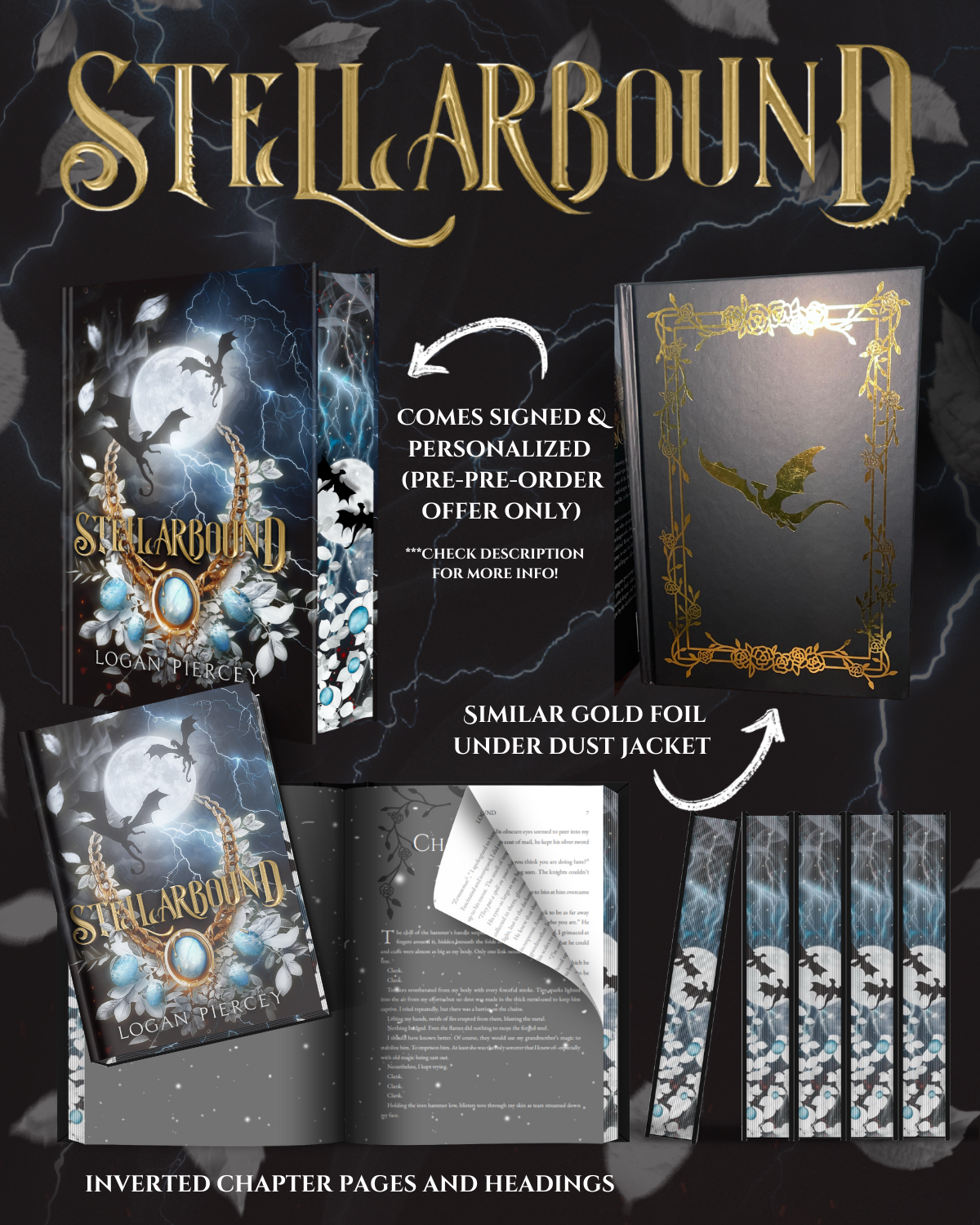 Tier 7 (PREORDER): ANNOTATED Stellarbound, 25 mini stickers, 7 Art Prints, 5 Page Overlays, T-Shirt, & Sweatshirt