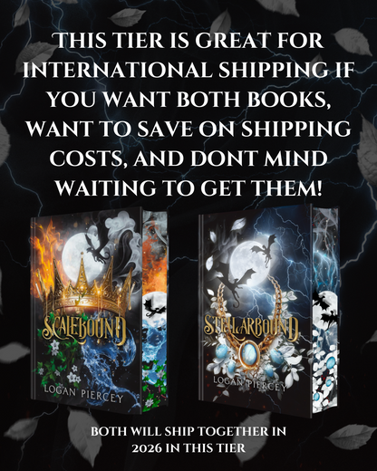 Tier 4B (PREORDER) - Stellarbound & Scalebound, 9 Page Overlays, 11 Art Prints, 25 Mini Sticker Bundle, 12 Dragon Stickers, 2 Dragon Sticker Sheets