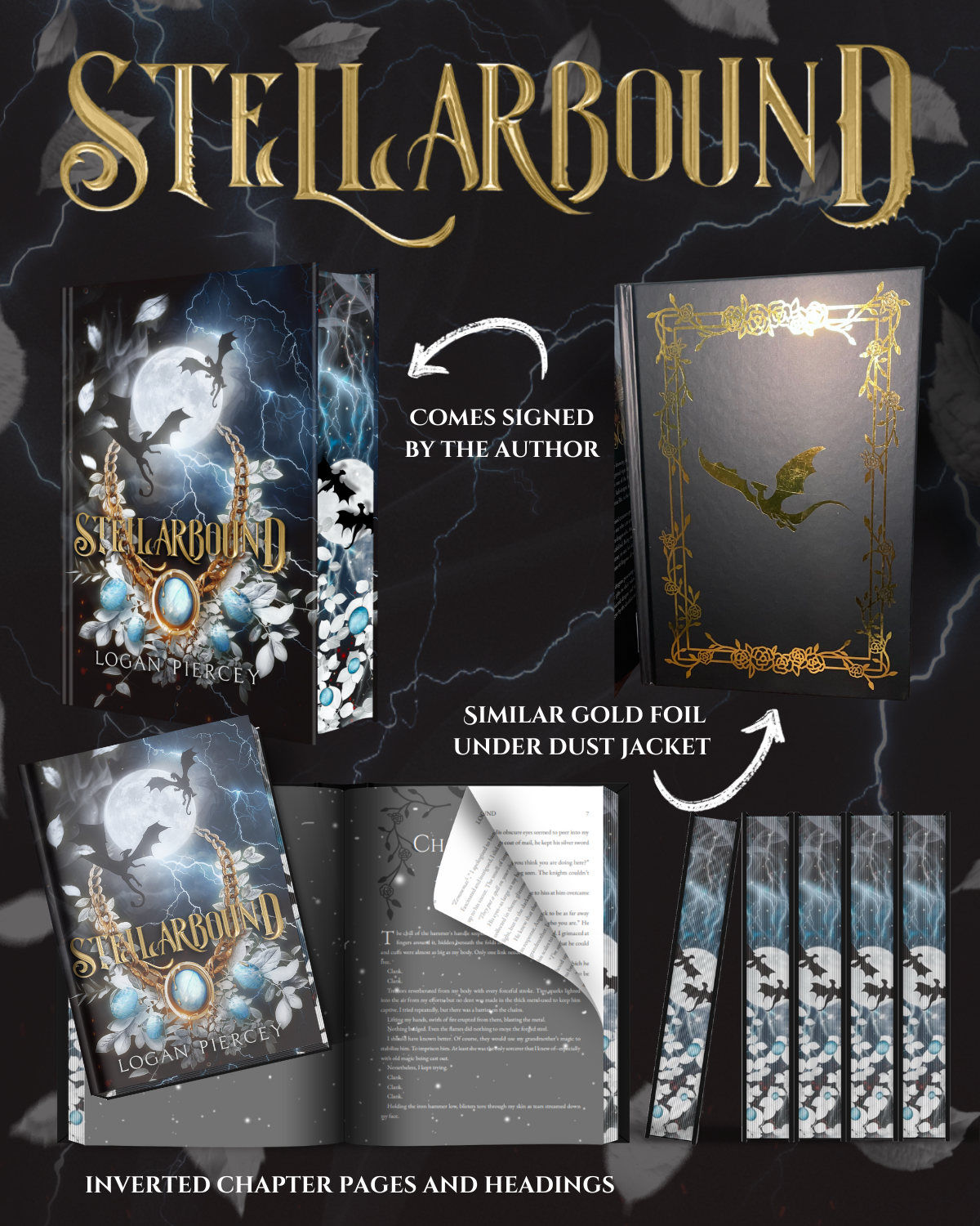(PREORDER): Stellarbound Sprayed Edge Hardcover